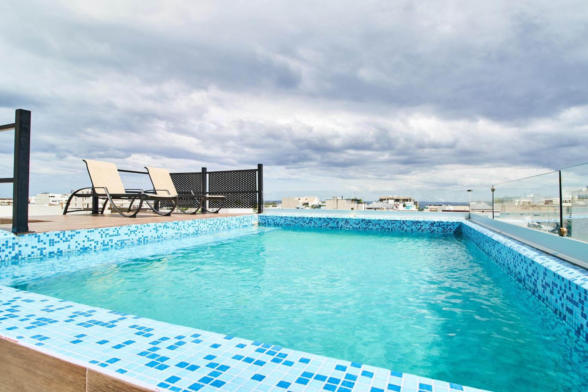 Апарт отель Torre 42 Playa Del Carmen By Lockey Экстерьер фото